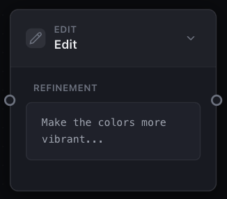 Edit node