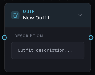 Outfit node
