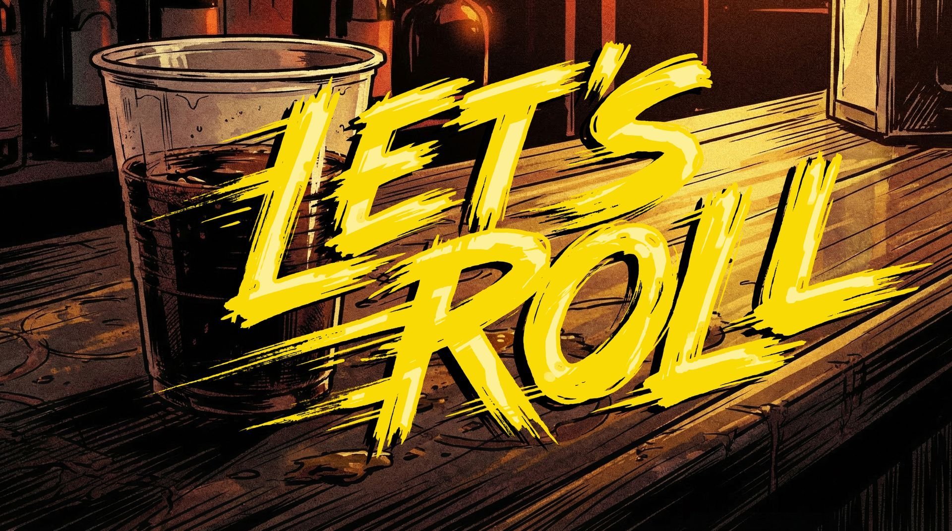 Act A title card — Let's Roll